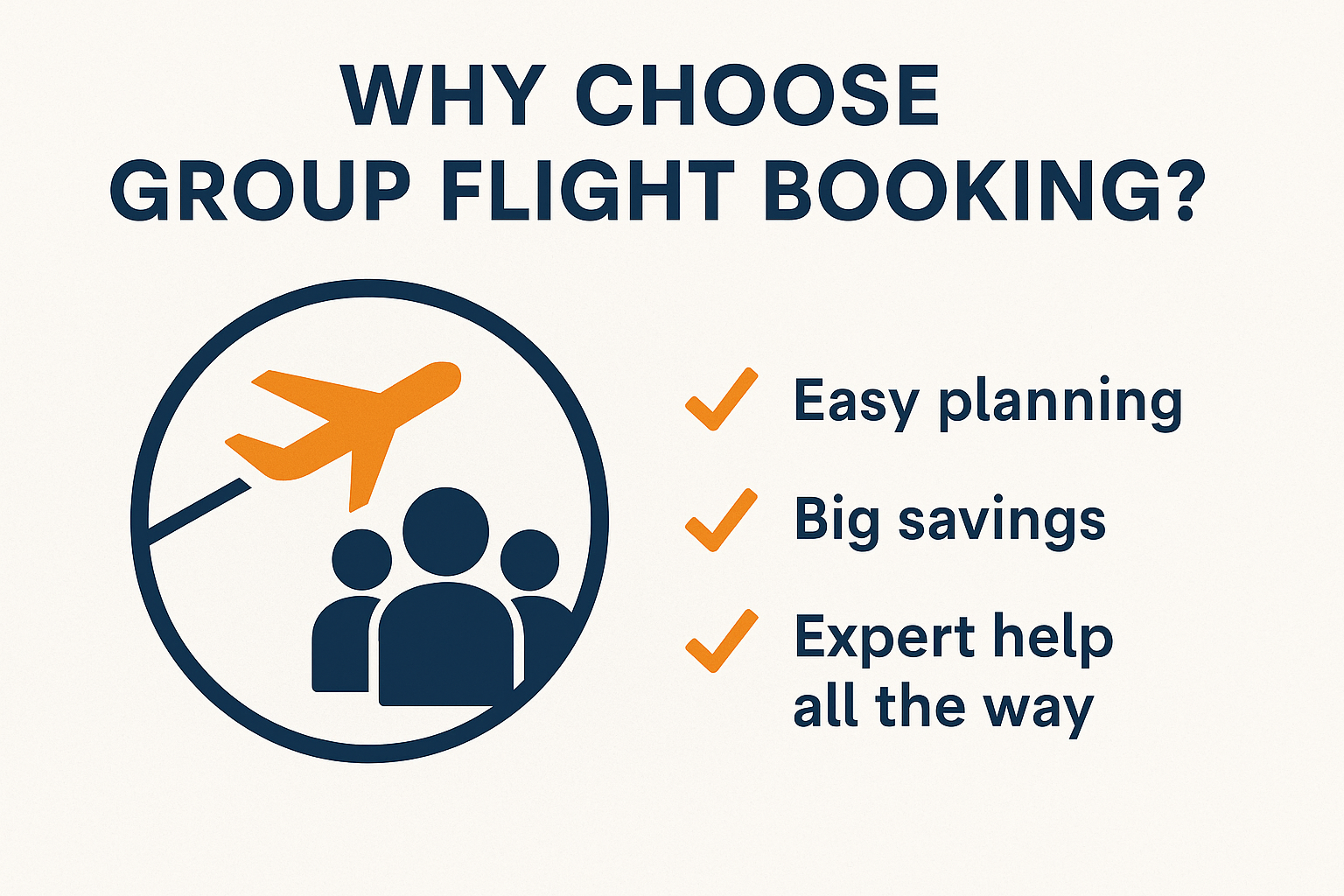 why choose group flight booking